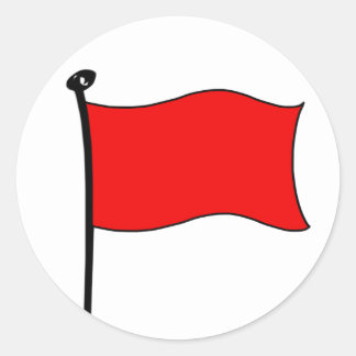 Red Flag: stickers (small)