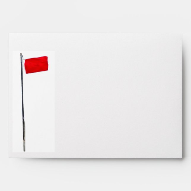 Red Flag Two Envelopes (Front)