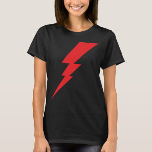 Red Flash Lightning Bolt T-Shirt