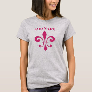 Red Fleur De Lis Shirts