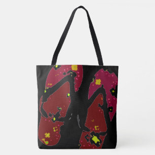 Red Flip Flop Tote Bag