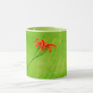 Red Flower Mug
