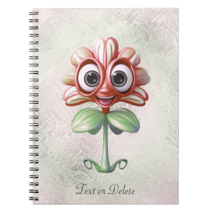 Red Flower Notebook