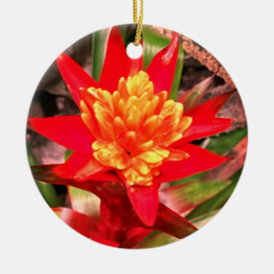Red Flower Ornament