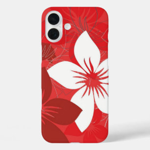 Red Flower Pattern Case-Mate Samsung Galaxy Case