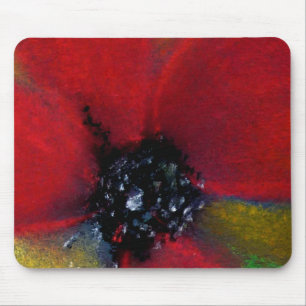 Red Flower, Poppy. Mouse Pad