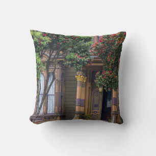 Red Flowering Gum Tree Frames Victorian Style Cushion