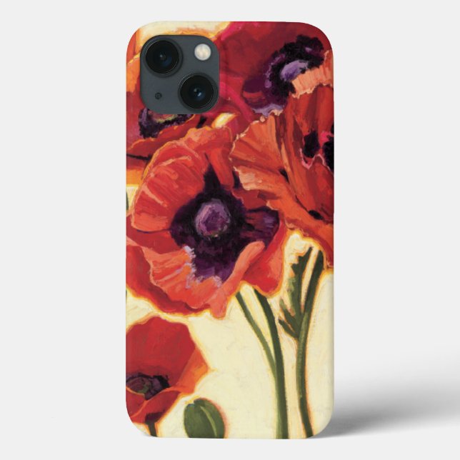 Red Flowers Case-Mate iPhone Case (Back)