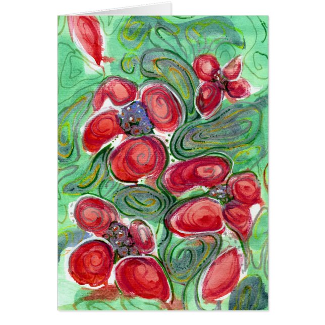 Red Flowers Fantasy (Front)