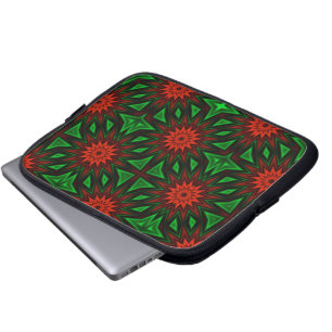 Red Flowers Laptop Sleeve