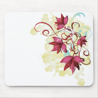 Red flowers Mousepad