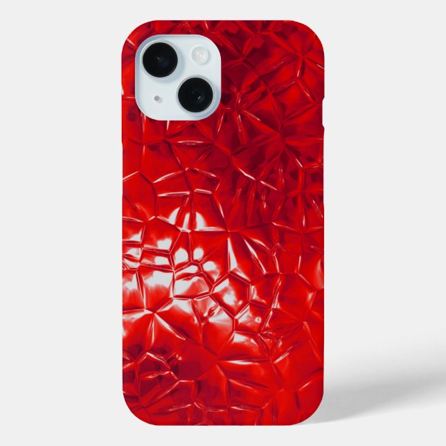 red foil abstract Case-Mate iPhone case (Back)