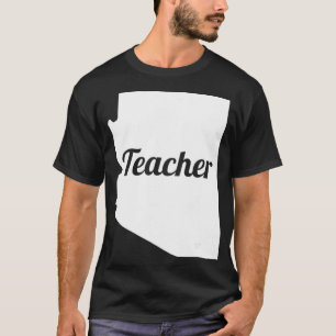 Red For Ed  Arizona Women Teacher Protest Walkout  T-Shirt