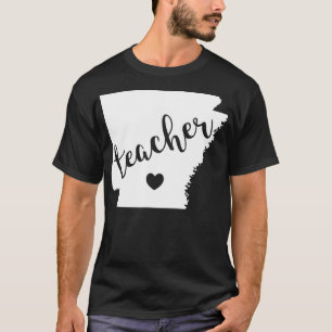 Red For Ed Arkansas Teacher Public Education T-Shirt
