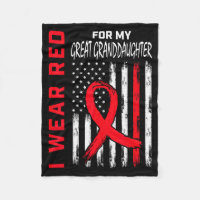 Red For My Great Granddaughter Heart Disease Aware