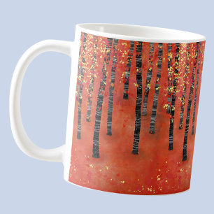 Red Forest Coffee Mug