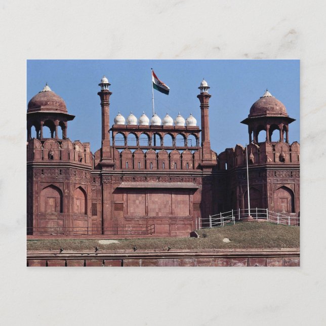 Red Fort, New Delhi, India Postcard (Front)
