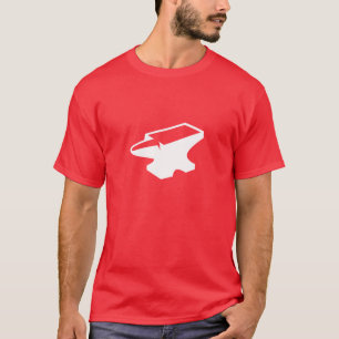 Red Foundry Anvil Tee (Red)