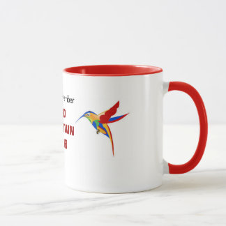 Red Fountain Club Mug