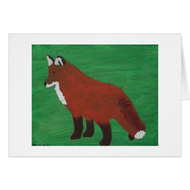 Red Fox (Front Horizontal)