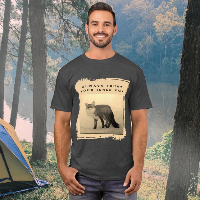 Red Fox Art T-Shirt (Creator Uploaded)