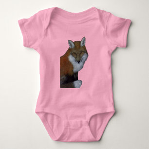 Red Fox Baby Bodysuit