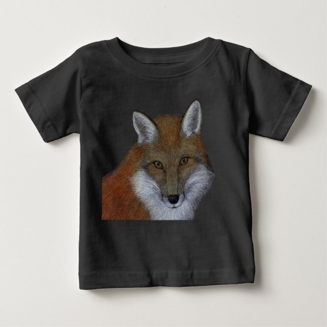 Red Fox Baby T-Shirt (Front)