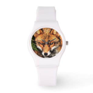 Red Fox Beautiful Wildlife Art Watch