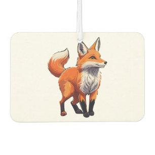 Red fox car air freshener