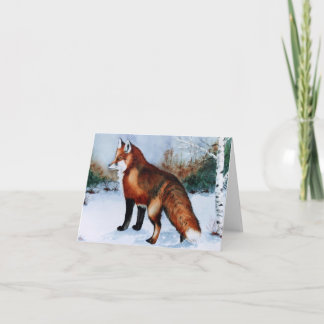 Red Fox Card