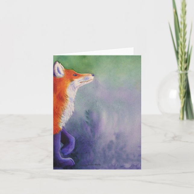 Red Fox Card (Front)