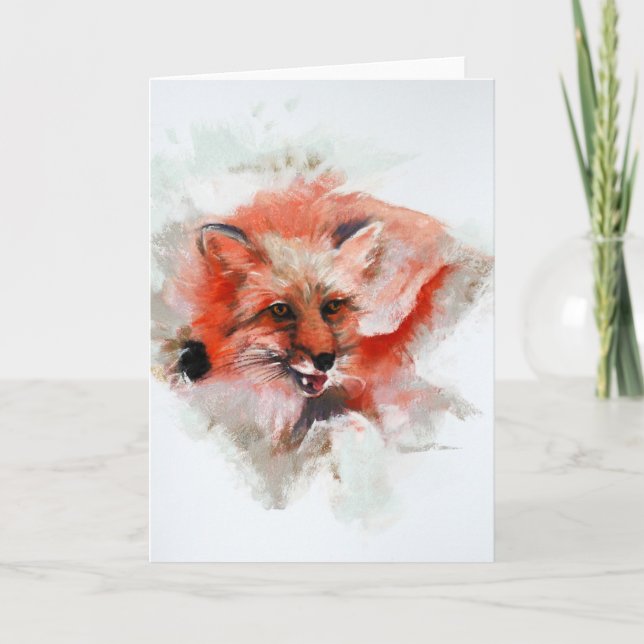 Red Fox Card (Front)