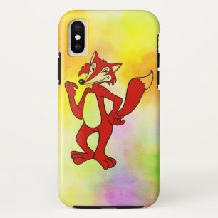 Red Fox iPhone X Case