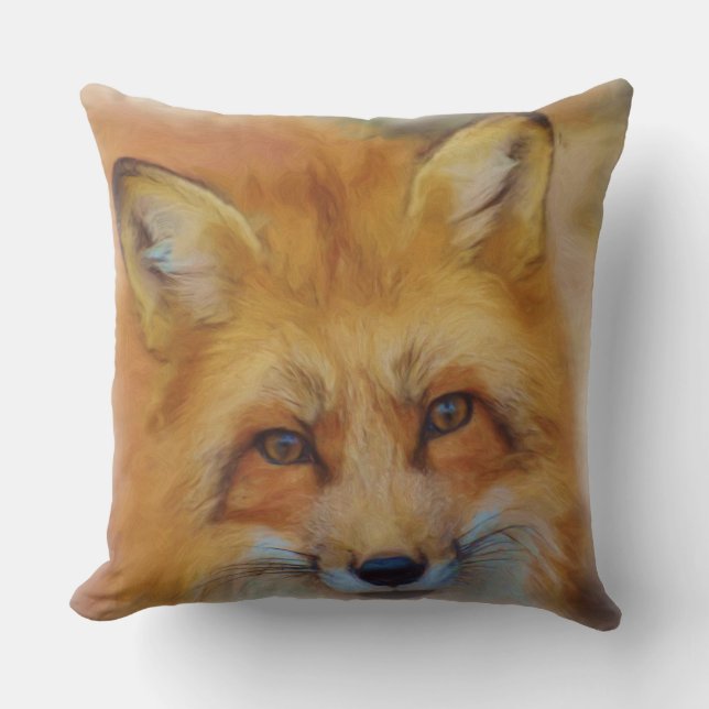 Red Fox Cushion (Front)