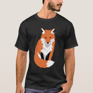Red Fox Cute Forest Animal Graphic T-Shirt