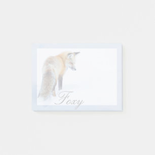 Red Fox in Winter Post-it Notes