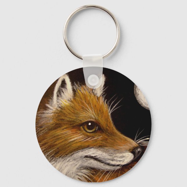 RED FOX Keychain (Front)