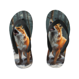 Red Fox Kid's Thongs