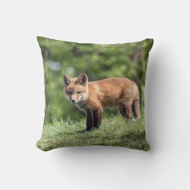 Red Fox Kit Cushion (Front)