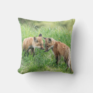 Red Fox Kits Cushion