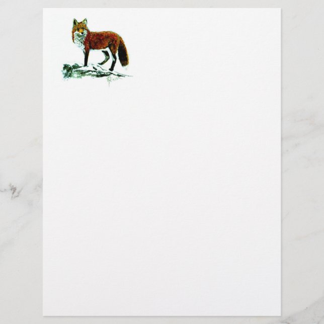 Red Fox Letterhead (Front)