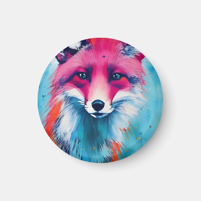 Red Fox Magnet (Front)