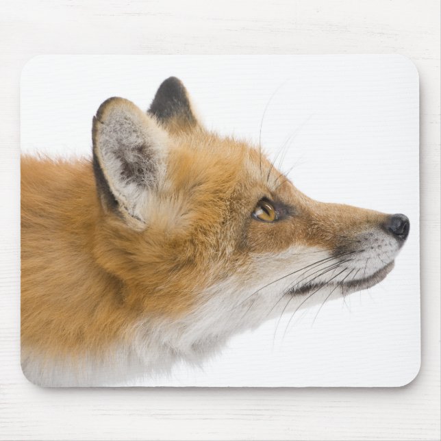 Red fox mouse pad (Front)