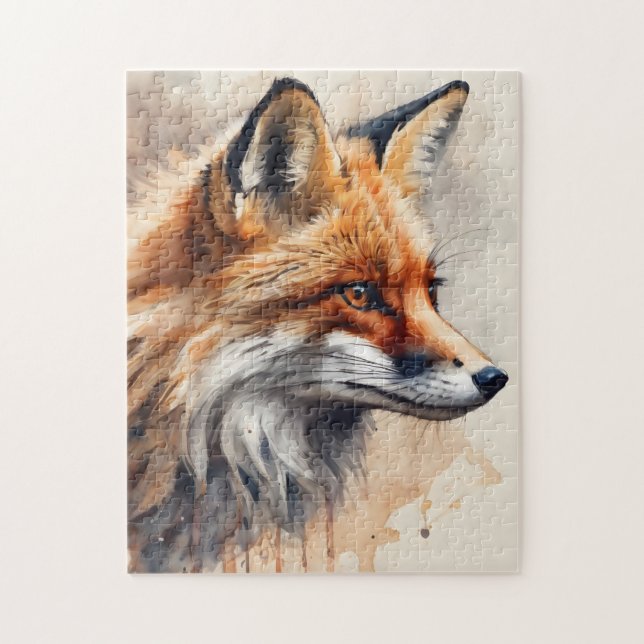 Red Fox no 15 Jigsaw Puzzle (Vertical)