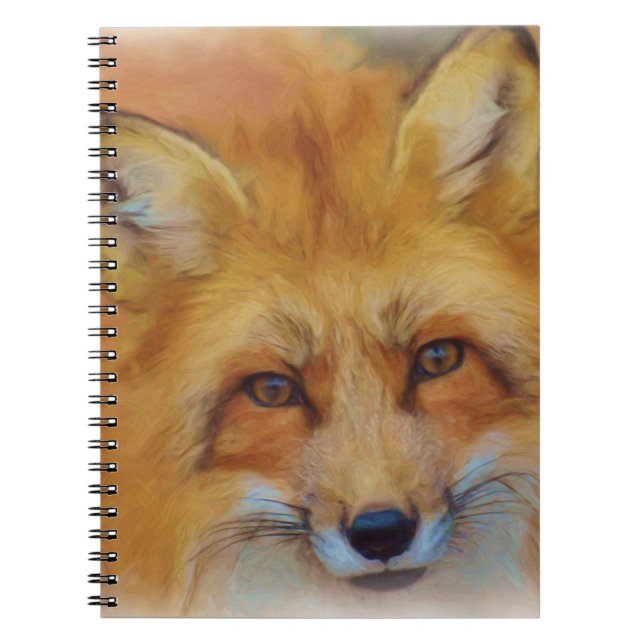 Red Fox Notebook (Front)