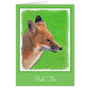 Red Fox Painting - Original Wildlife Art