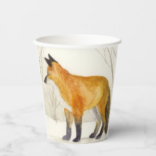 Red Fox Paper Cups