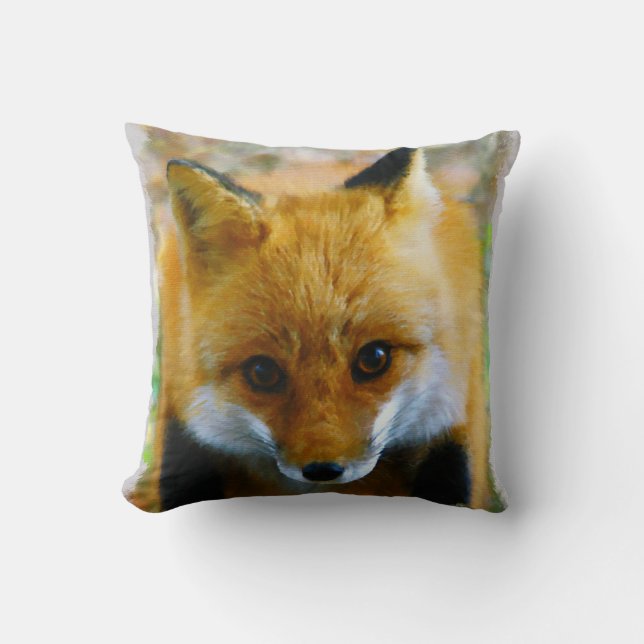 RED FOX PILLOW (Front)