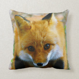RED FOX PILLOW