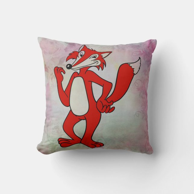 Red Fox Pillow (Front)